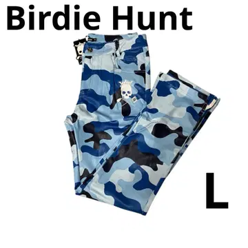 [택 포함] Birdie Hunt 남성 의류 골프 팬츠 카모 패턴 L