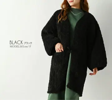 한텐 시프 보아 가운 여성용 룸웨어 긴팔 미사용 새상품 프리