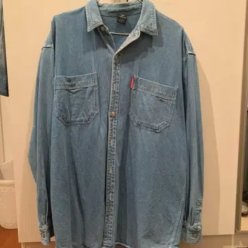워너 브라더스 데님 셔츠 L 사이즈