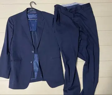 네이비 비즈니스 정장 세트 아오야마