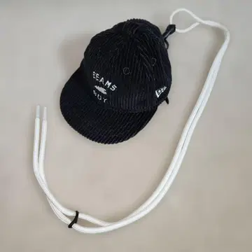 BEAMS BOY x NEW ERA 코듀로이 캡 파우치 미니백