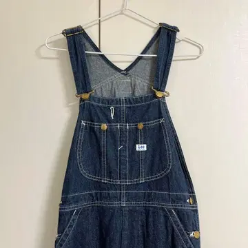 Lee 다크 데님 오버롤