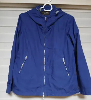 URBAN RESEARCH DOORS 지퍼 후드티 블루