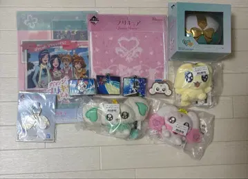 프리큐어 제일복권 C상 E상 요정 마스코트 멥플 포룬 루룬 11점