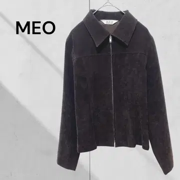 MEO 스웨이드 자켓 블루종 구제 의류 빈티지 레트로