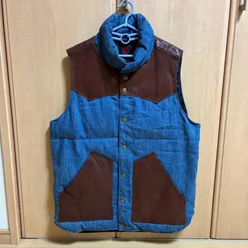 레트로 그레이드 충전솜 베스트