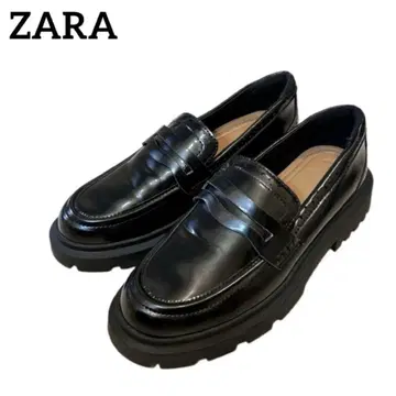 ZARA 블랙 로퍼 EUR 37