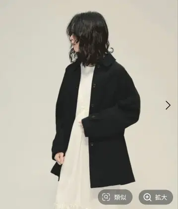 [ eL ] Suede Single Coat 블랙