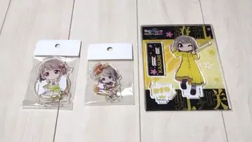 러브 라이브 니지가사키 학원 나카스 카스미 아크릴 스탠드 3개 세트