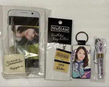 노기자카46 사진 스탠드 사쿠라이 레이카 키링 3종