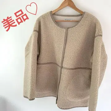 클래식 엘프 보아 자켓 아우터