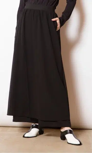 오즈모시스 쉬폰 레이어드 팬츠