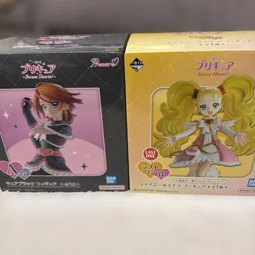 제일복권 프리큐어 피규어 세트 큐어 블랙 샤이니 루미너스 세트