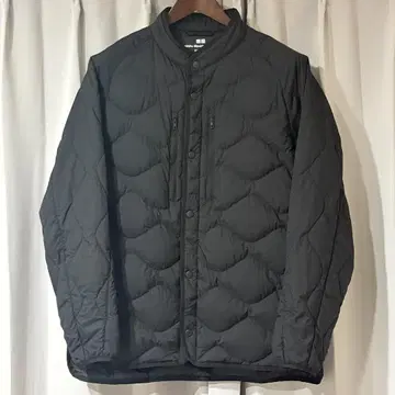 White Mountaineering 리사이클 하이브리드 다운 자켓 L
