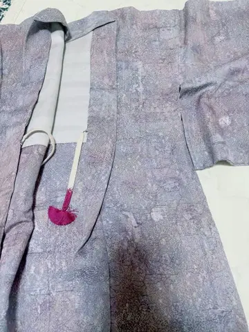 보라색 그라데이션 러블리 스타일 겉옷