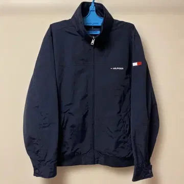 HILFIGER 네이비 나일론 자켓