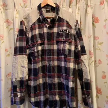 HARLEY-DAVIDSON 체크 플란넬 셔츠 XL 사이즈