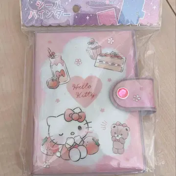 오늘 한정 가격 카미오 재팬 헬로키티 씰북 씰 바인더 레트로