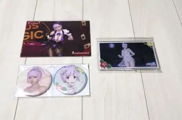 DEAD OR ALIVE 복권 피오나 브로마이드 캔 마그넷 아크릴 스탠드