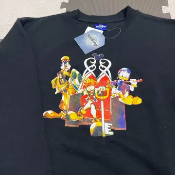 L 킹덤하츠 트레이닝복 맨투맨 미키마우스 디즈니 브라