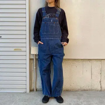 made in usa 라운드 하우스 오버롤