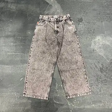 9090 N' Logo Color Denim dark pink 데님