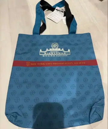 미사용 새상품 도쿄디즈니씨 호텔 하이 타워 리버서블 토트백