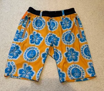 MARK & LONA 하이비스커스 패턴 팬츠 46