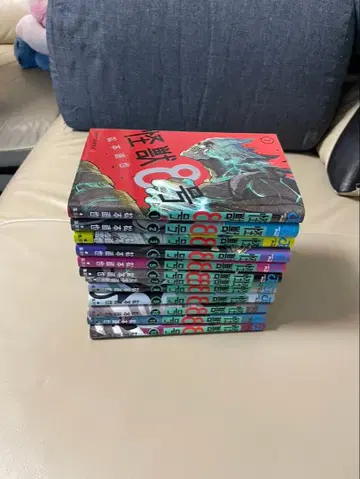 괴수 8호 1~12권 세트 6권의 엽서 포함