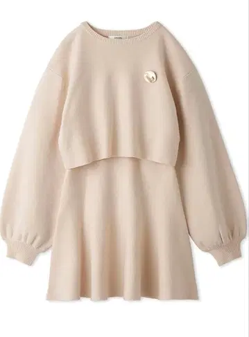 snidel Sustaina 브로치 니트 세트