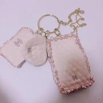 SNIDEL HOME 멀티 숄더 스마트폰 핑크