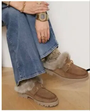 CAMINAND FUR BIT 슬립온