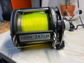 PENN 245LD 그래파이트 레버 드래그 낚시릴