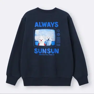 헤비웨이트 맨투맨 풀오버 퍼펫 순순 M 사이즈 GU