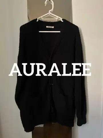 AURALEE 코튼 가디건