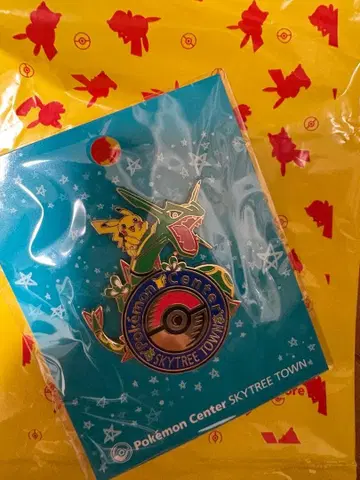 포켓몬 센터 로고 핀즈 레쿠자 스카이트리 포켓몬 센터