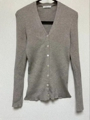 플라주 Rib 가디건