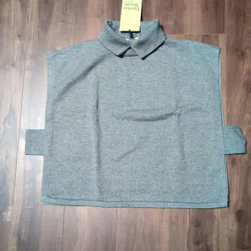 택 포함 새상품 토마스 맥파이 카라 부착 베스트