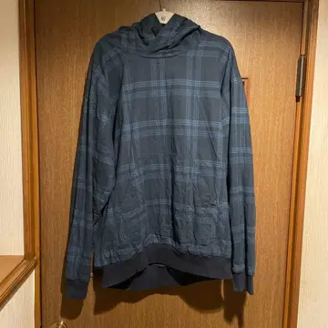 remilla 체크 포트 후드 M 사이즈 후드티