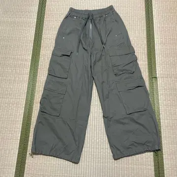 y2k archive green 카고 팬츠 6 포켓