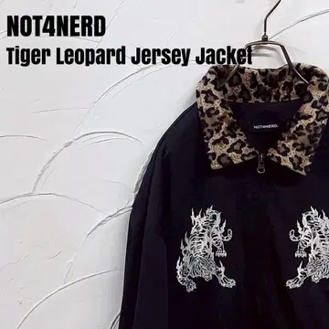 NOT4NERD/노트포너드 타이거 레오파드 저리 자켓
