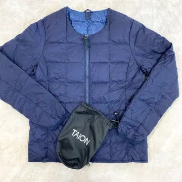 [ 미사용품 ] TAION 이너 다운 M 네이비