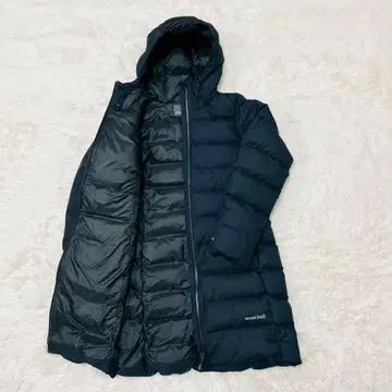 몽벨 코르치나 다운 코트 L 블랙 스태프 백 없음 여성용