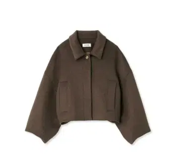 SNIDEL 울 블렌드 숏코트 브라운