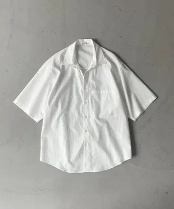 [ 23SS ] Washed finx twill 반팔 셔츠 사이즈 3