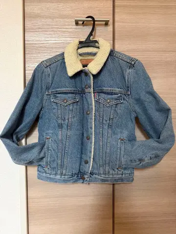 [ 정품 ] 리바이스 데님 보아 자켓 XS