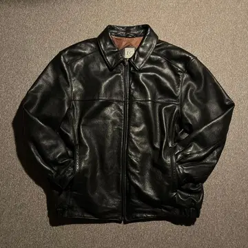 [ 가격 인하 가능 ] FIELD GEAR 가죽 자켓 L 사이즈 블랙