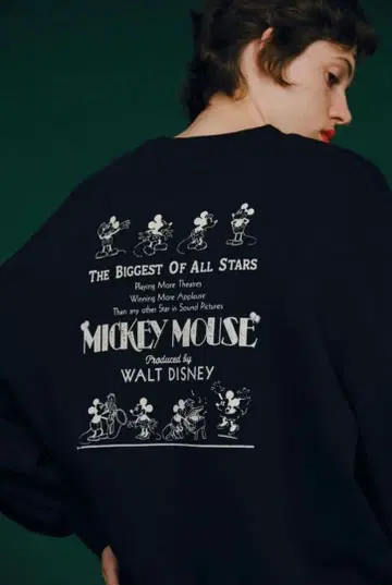 Lily Brown 미키 맨투맨