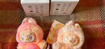 POP MART labubu 3세대 봉제 인형 2종 세트