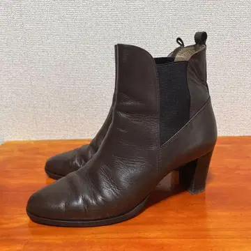 오데뜨 앤 오딜 숏부츠 짙은 갈색 다크 브라운 24cm